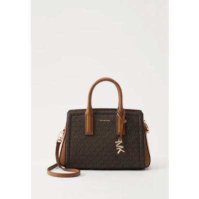 Abbildung von Michael Kors Laila Satchel Handtasche, Damen, Größe: One Size, Brown