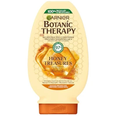 Abbildung von Garnier Botanic Therapy Honig &amp; Propolis Conditioner für stark strapaziertes Haar mit splitterenden Spitzen, regeneriert und pflegt, 200 ml