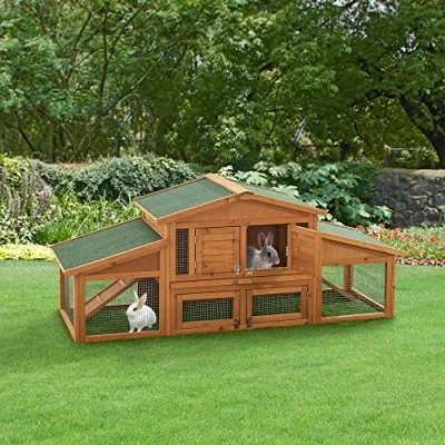 Abbildung von Kaninchenstall Schmitten 72x180x62cm