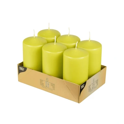Abbildung von PAPSTAR Stumpenkerze 11.5 cm kiwi