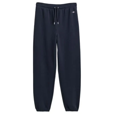 Abbildung von GANT Damen REG Shield Sweatpants Lässige Hose, Evening Blue, XXXL