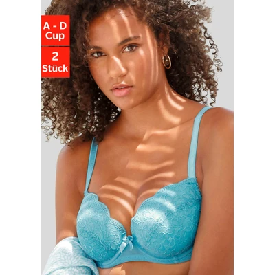 Abbildung von petite fleur Balconnet BH, mit hübscher Spitze, Dessous