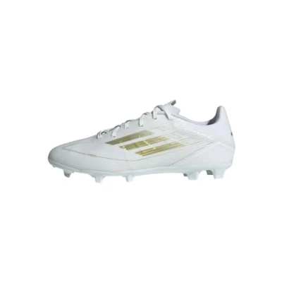 Abbildung von adidas Performance F50 League FIRM/MULTIGROUND Fußballschuh Nocken, Herren, Größe: 43 1/3, Footwear white/gold metallic Schuhe