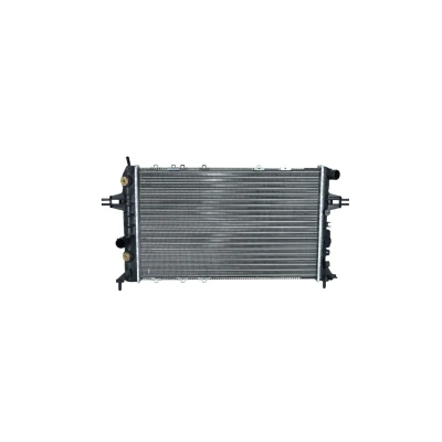 Abbildung von NRF 58178A Kühler, Motorkühlung Aluminium 600 378 34 FULL KIT Kühlrippen mechanisch gefügt OPEL: Zafira A, Astra G CC, Caravan