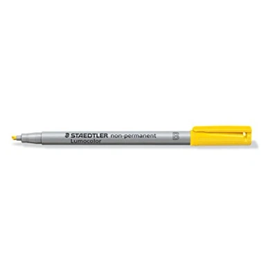 Abbildung von Staedtler Folienstift Lumocolor B nonpermanent gelb