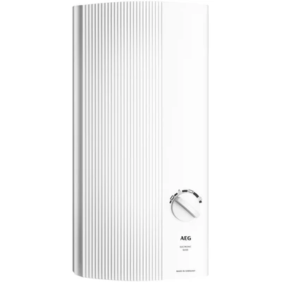 Abbildung von AEG Haustechnik Komfort Durchlauferhitzer &quot;DDLE Basis&quot;, 13 kW, stufenlose Temperaturwahl durch 4 Anwendungssymbole