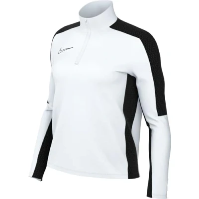Abbildung von Nike Performance W NK DF ACD23 DRIL TOP BD Langarmshirt, Damen, Größe: Large, White/black/black