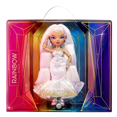 Abbildung von MGA ENTERTAINMENT Anziehpuppe Roxie Grand Fashion Puppe Rainbow High Holiday Edition 2022