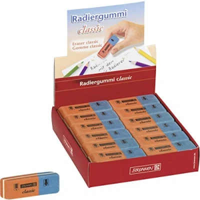 Abbildung von BRUNNEN Radiergummi rot/blau