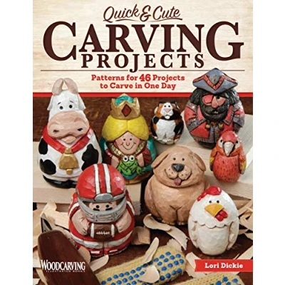Abbildung von Quick &amp; Cute Carving Projects: Patterns for 46 Projects to Carve in One Day