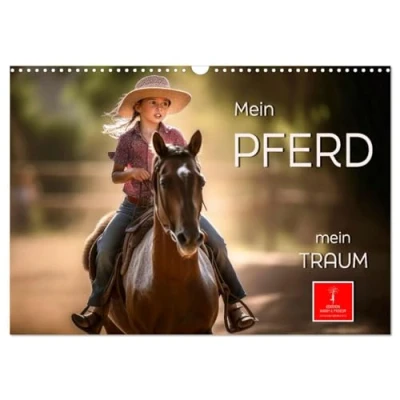 Abbildung von mein Pferd Traum (Wandkalender 2025 DIN A3 quer), CALVENDO Monatskalender