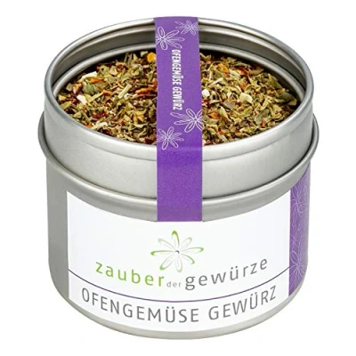 Abbildung von Zauber der Gewürze Ofengemüse Gewürz, für vegetarisch und leckere Rezepte aus dem Ofen, al forno, auch Grillgemüse andere Veggie Rezepte, 35g