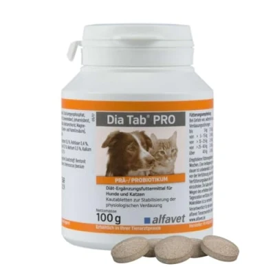 Abbildung von DIA TAB PRO Kautabletten f.Hunde/Katzen 100 g