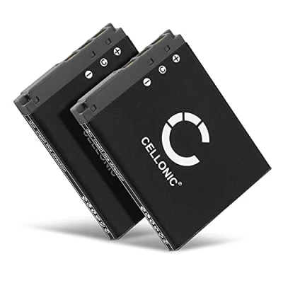 Abbildung von CELLONIC 2X NP BD1 FD1 Akku kompatibel mit Sony CyberShot DSC G3 T2 T200 T300 T500 / BD1, 3.6V 3.7V 600mAh