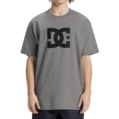Abbildung von DC Shoes STAR HSS Tshirt print, Größe: Large, Heather grey