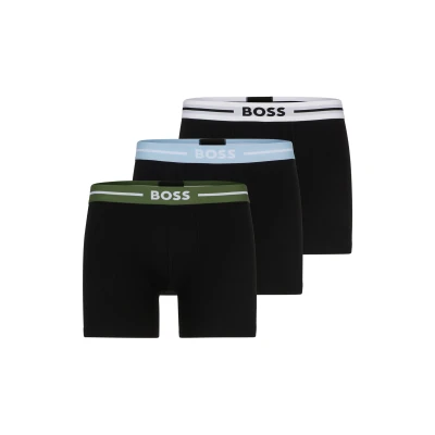Abbildung von BOSS Boxer &quot;BoxerBr 3P Bold&quot;, (Packung, 3 St., 3er), mit elastischem Bund