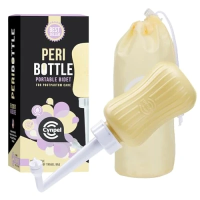 Abbildung von Cynpel Flachmann Tragbares Bidet für die Wochenbett Intimhygiene 350 ml