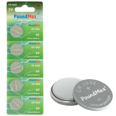 Abbildung von PoundMax 5 x 2032 CR2032 3 V Lithium Batterien