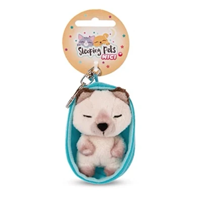 Abbildung von NICI Schlüsselanhänger Sleeping Pets Siam Katze 8cm