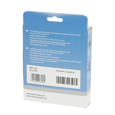 Abbildung von Bosch Hepa filter 00578732