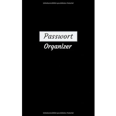 Abbildung von Passwort Organizer: Kompaktes und kleines Notizbuch für Passwörter
