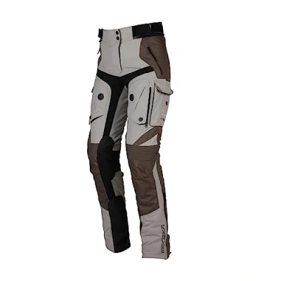 Abbildung von Modeka Panamericana 2 Damen Motorrad Textilhose, Khaki, 40