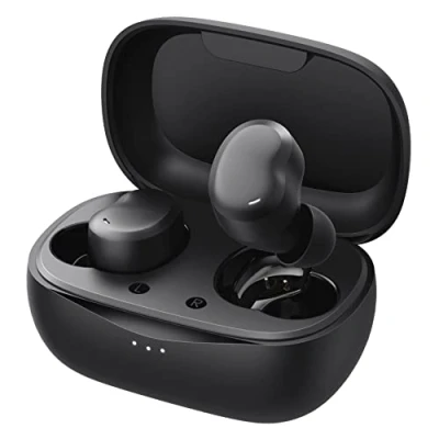 Abbildung von Lakukom In Ear Bluetooth Kopfhörer, 35H Wiedergabe Headphones, Kabelloses Aufladen &amp; USB C Charging, IPX8 Wasserschutz Wireless Earbuds Noise Cancelling, Kabellos Kopfhörer Ohrhörer