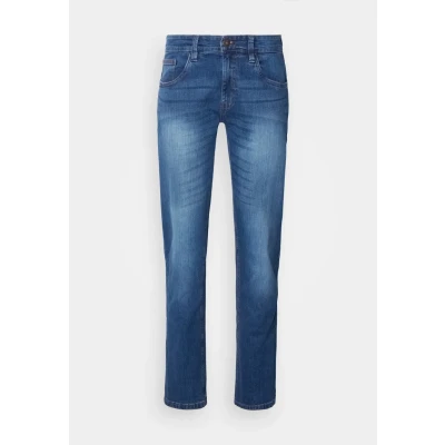 Abbildung von Indicode Jeans TONY Slim Fit, Herren, Größe: 28x34, Mid indigo