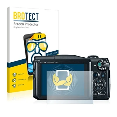 Abbildung von BROTECT (2 Stück Schutzfolie für Canon PowerShot SX710 HS Displayschutz Folie Ultra Klar