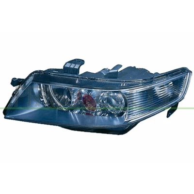 Abbildung von PRASCO HD0694904 Scheinwerfer links H1/H1 gelb mit Blinklicht für Rechtsverkehr Lampenträger ohne Stellmotor LWR HONDA: Accord 7 Limousine