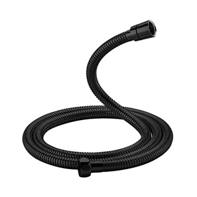 Abbildung von GRIFEMA G851B 18 Verdrehschutz Brauseschlauch, Duschschlauch, 1.8M, Edelstahl, Schwarz [Exklusiv bei Amazon]