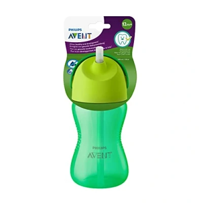 Abbildung von Philips AVENT SCF798/01 Strohhalmbecher, aus Silikon, grün