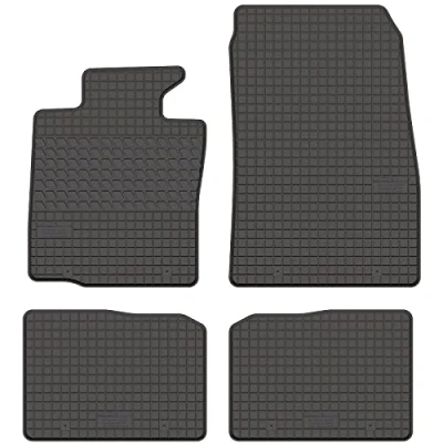 Abbildung von AGCPdirect 210101 4 Gummi Matten Fußmatten Passgenau teilig Set für Mini Countryman R60 und Paceman R61 2010 2016