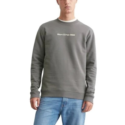 Abbildung von Marc O&#039;Polo Denim CREW NECK LOGO Sweatshirt, Herren, Größe: Small, Flint stone