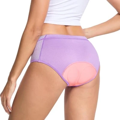 Abbildung von MEETWEE Damen Radunterhose, Fahrradhose Kurz Radlerhose Fahrrad Unterwäsche mit 4D Gel Gepolstert, Fahrradunterhose Atmungsaktiv Schnelltrocknend Radhose
