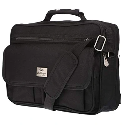 Abbildung von Christian Wippermann Businesstasche XL Umhängetasche Flugbegleiter (1 tlg), Herren Damen Tasche Messenger Arbeitstasche DIN A4