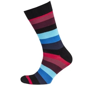 Abbildung von Happy Socks Herren Stripe Socken, Mehrfarbig (68), 36 40 EU