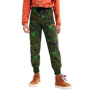 Abbildung von Desigual Jogger Jogginghose für Kinder, Größe: 140, Green