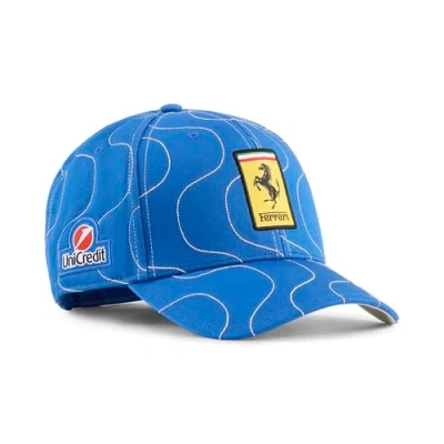 Abbildung von PUMA Scuderia Ferrari HP Replica Monza Baseball Cap, Accessoires, Steer Blau, OSFA