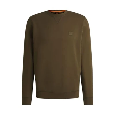 Abbildung von BOSS Westart Sweatshirt, Herren, Größe: Small, Open green