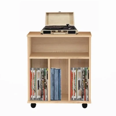Abbildung von VDD Lp Schallplatten Aufbewahrungsschrank Bücherregal Aufbewahrung von Zeitschriften,