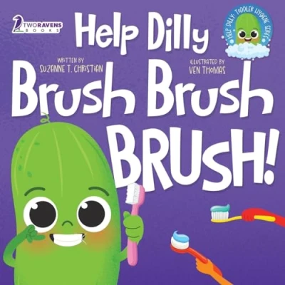 Abbildung von Help Dilly Brush Brush!: A Fun Read Aloud Toddler Book About Brushing Teeth (Ages 2 4) (Help Dilly: Hygiene Series)