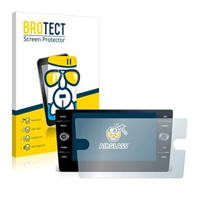 Abbildung von BROTECT Schutzglas für Volkswagen Touran 2017 Discover Media 8&quot; 2019 Schutzfolie Panzer Folie Glas [Extrem Kratzfest 9H, Anti Fingerprint,