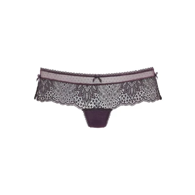 Abbildung von Lascana Thong String, Damen, Größe: 44/46, Dark violet