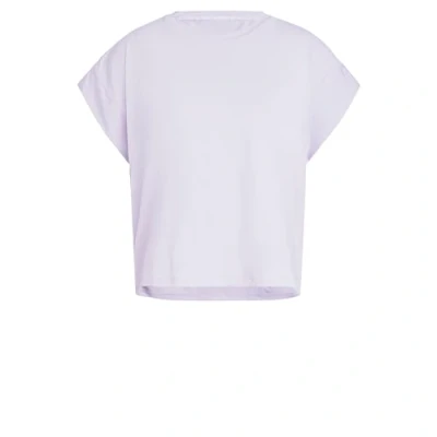 Abbildung von adidas Performance Studio TEE Sport Tshirt, Damen, Größe: XS, Silver dawn grey two
