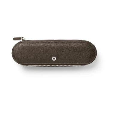 Abbildung von Graf von Faber Castell 118777 Federmappe Cashmere, Dunkelbraun, Stifteetui aus Leder