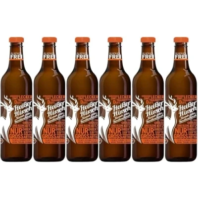 Abbildung von HEISSER HIRSCH Familienpunsch Weiße Traube Orange 750ml (6)