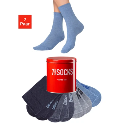 Abbildung von Bench. Businesssocken, (Dose, 7 Paar), in der praktischen Dose