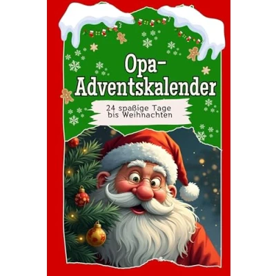 Abbildung von Opa Adventskalender Das perfekte Geschenk für Frauen und Männer 2024: 24 spaßige Tage bis Weihnachten
