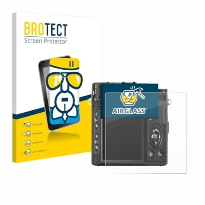 Abbildung von BROTECT Schutzglas für Fujifilm X10 Schutzfolie Panzer Folie Glas [Extrem Kratzfest 9H, Anti Fingerprint, Ultra Transparent]